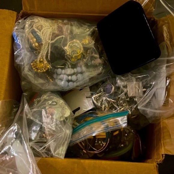 J. Crew Jewelry - BDJ 3 LB Wearable Jewelry Lot • Vintage/Modern Mix • Repair/Craft Backup Resell